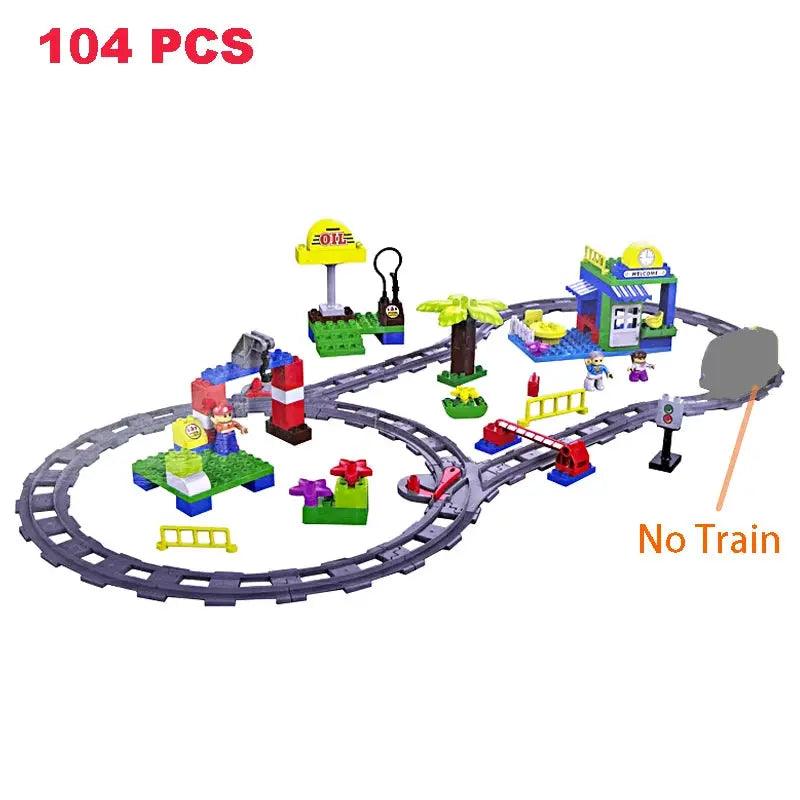  Train Building Blocks Set Big Size Compatible With Lego -  ToylandEU™