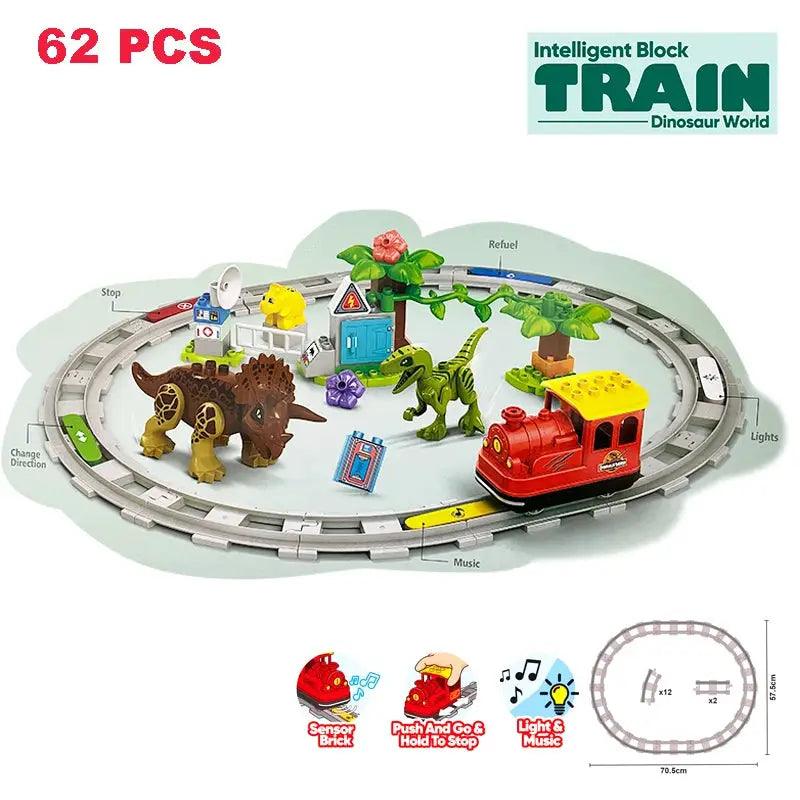  Train Building Blocks Set Big Size Compatible With Lego -  ToylandEU™