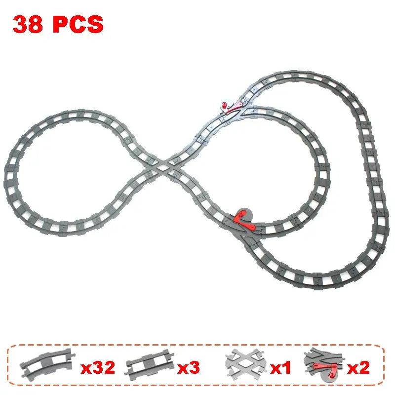  Train Building Blocks Set Big Size Compatible With Lego -  ToylandEU™