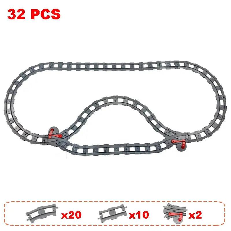  Train Building Blocks Set Big Size Compatible With Lego -  ToylandEU™