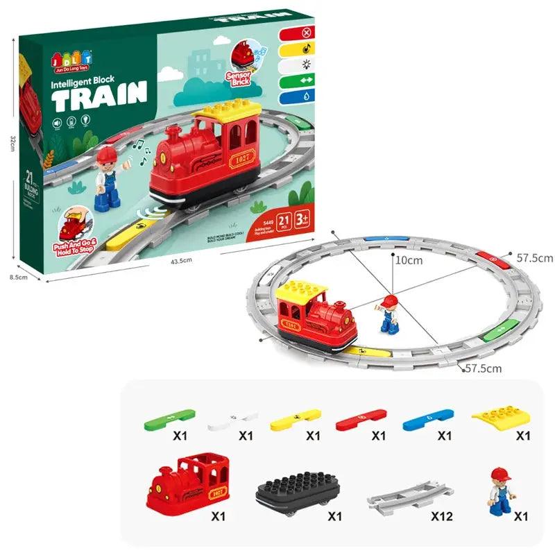  Train Building Blocks Set Big Size Compatible With Lego -  ToylandEU™