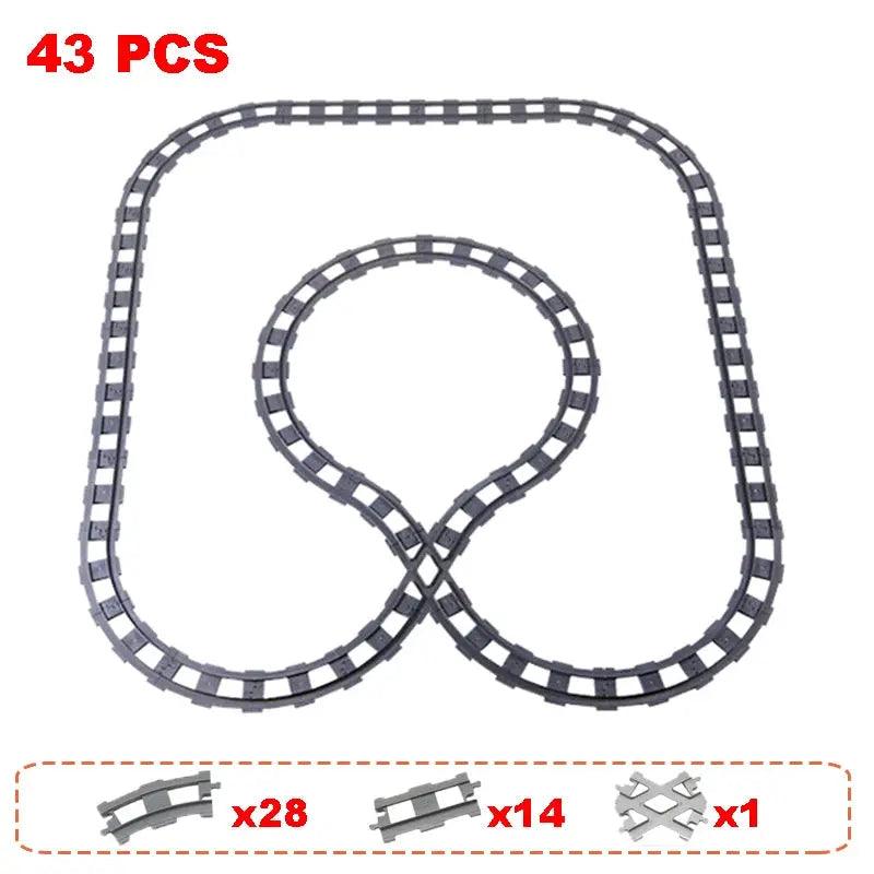  Train Building Blocks Set Big Size Compatible With Lego -  ToylandEU™