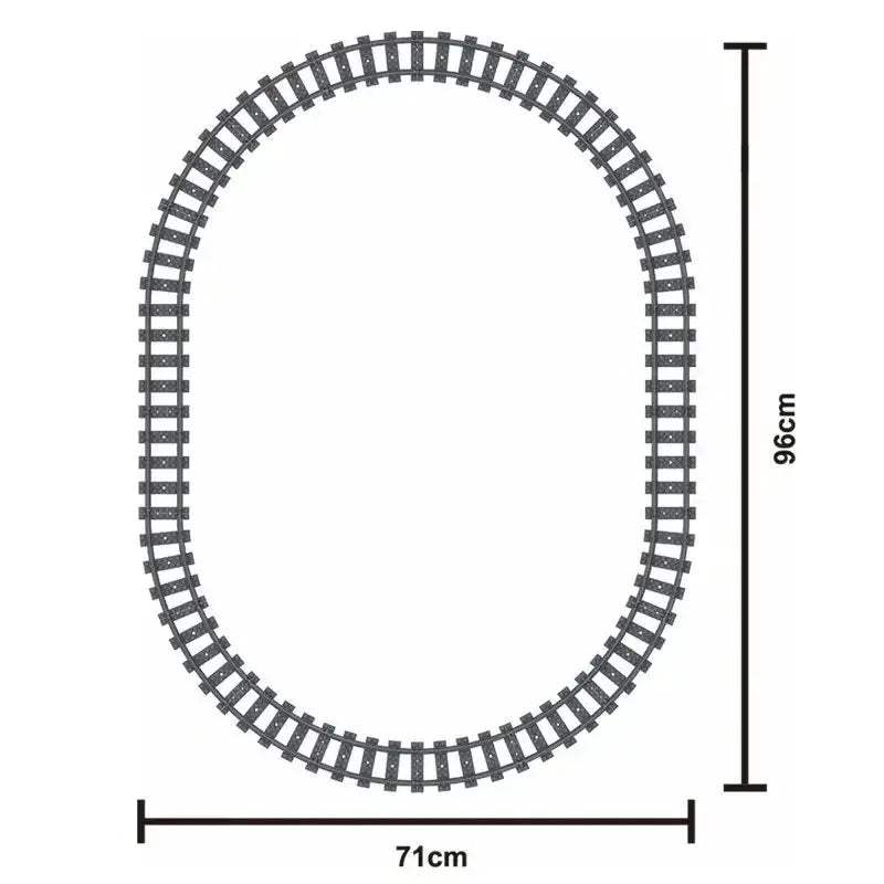 Train Building Blocks Set For Kids Lego Compatible - ToylandEU
