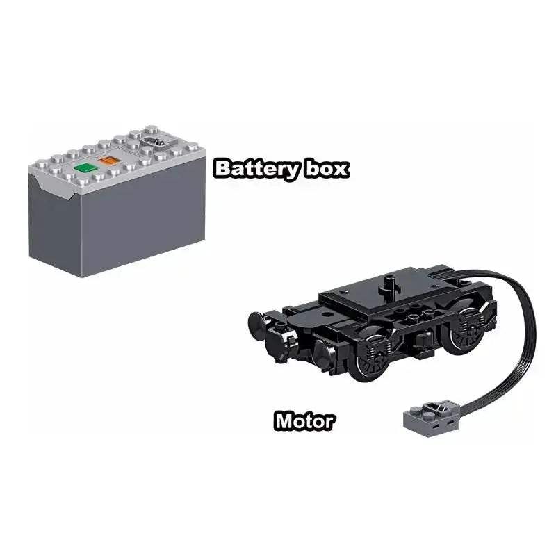 Train Building Blocks Set For Kids Lego Compatible - ToylandEU