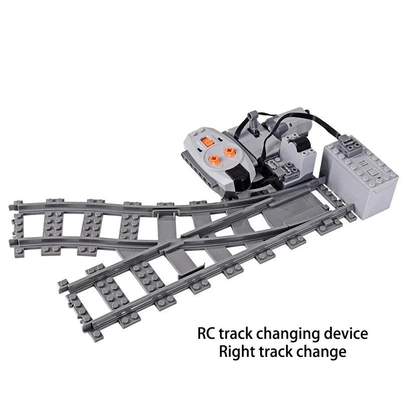 Train Track Building Blocks | Compatible With LEGO | Bridge Cross Track | Cross Track Set