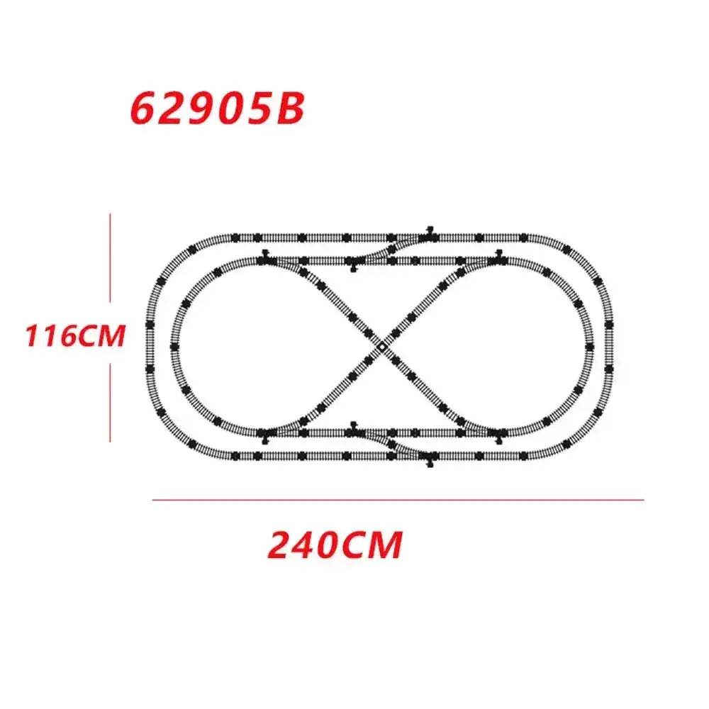 Train Track Crossing Expansion Set for Model Railways - ToylandEU