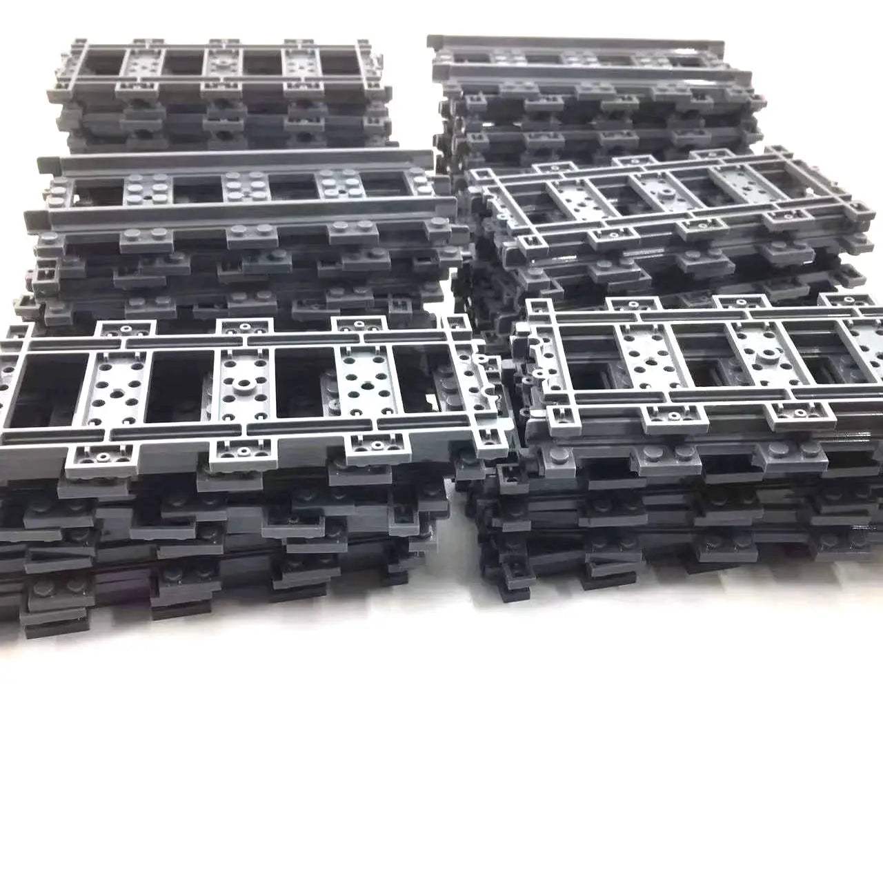  Train Track Rails Self Locking Building Blocks Set -  ToylandEU™