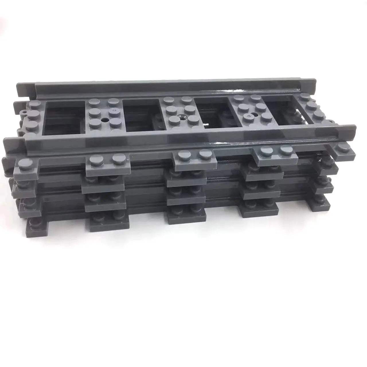  Train Track Rails Self Locking Building Blocks Set -  ToylandEU™