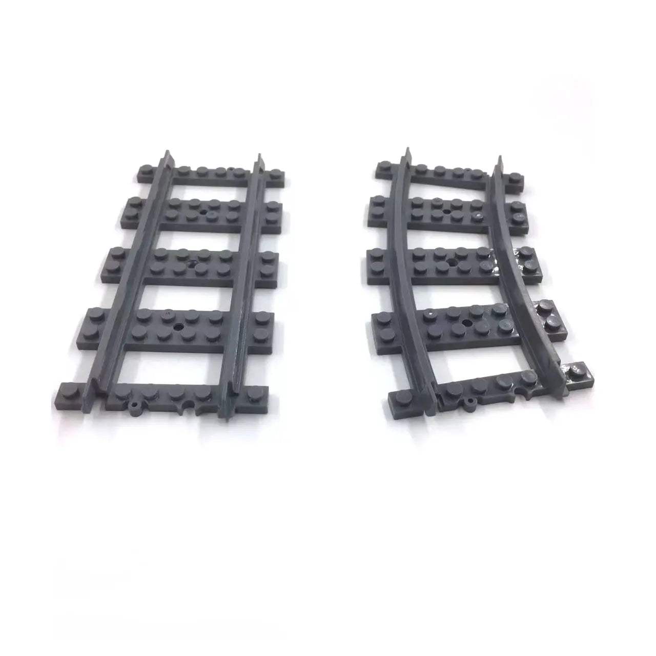  Train Track Rails Self Locking Building Blocks Set -  ToylandEU™