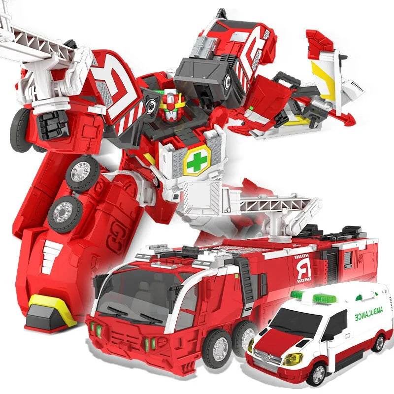Transformable 2-in-1 Hello Carbot Robot Action Figures - Fun Playtime! - ToylandEU