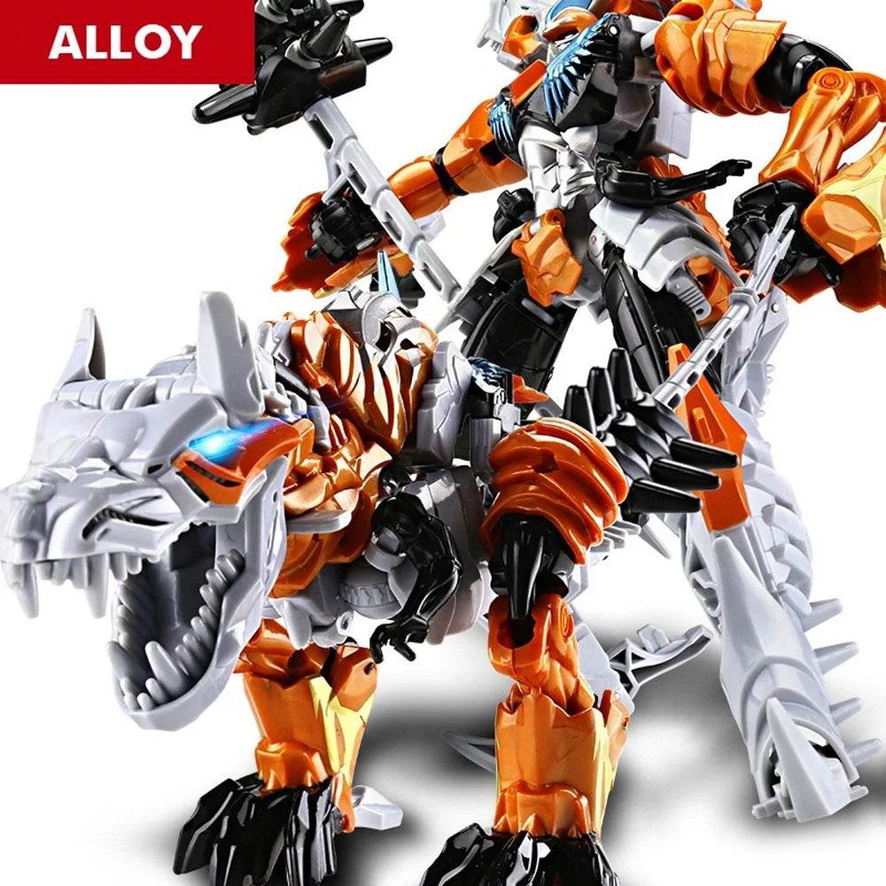Transformable 20cm Robot Dinosaur Car Action Figure Toy for Kids - ToylandEU