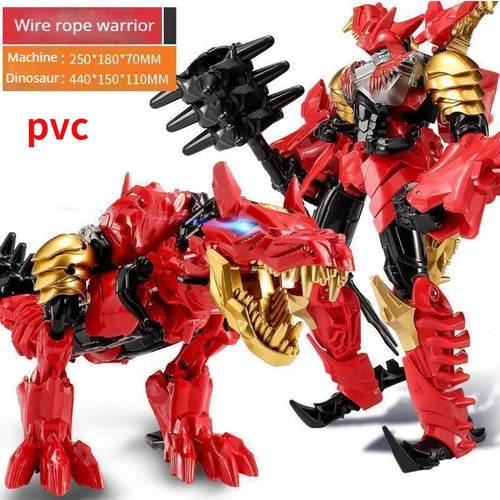 Transformable 20cm Robot Dinosaur Car Action Figure Toy for Kids - ToylandEU