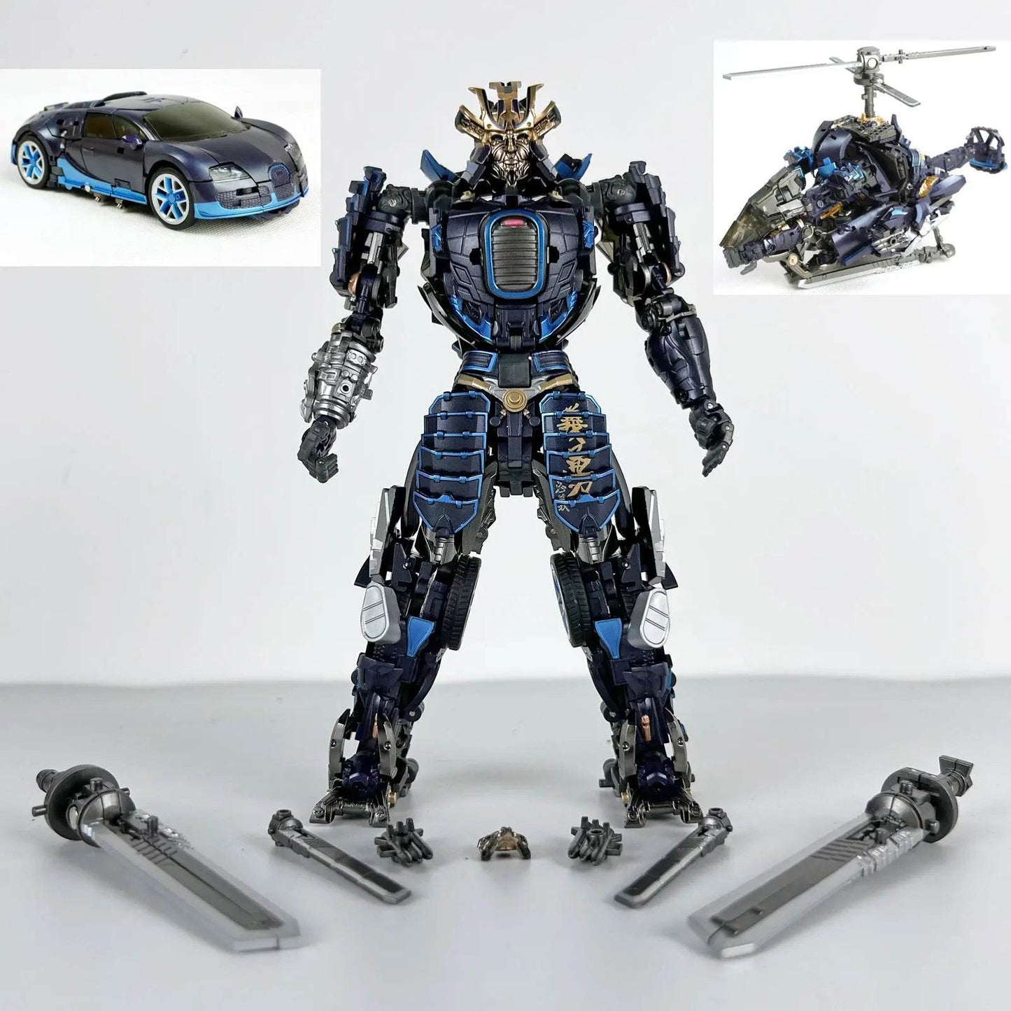 Transformable Blue Warrior Haiku Drift CE-05 Action Figure - 17CM - ToylandEU
