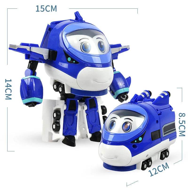 Transformable High-Speed Railway Robot Toy - Fun & Durable Playtime! - ToylandEU