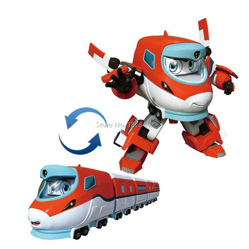 Transformable High-Speed Railway Robot Toy - Fun & Durable Playtime! - ToylandEU