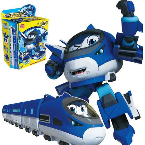 Transformable High-Speed Railway Robot Toy - Fun & Durable Playtime! - ToylandEU