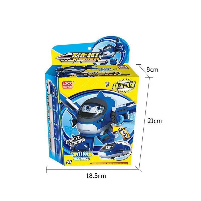 Transformable High-Speed Railway Robot Toy - Fun & Durable Playtime! - ToylandEU