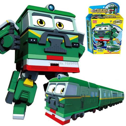 Transformable High-Speed Railway Robot Toy - Fun & Durable Playtime! - ToylandEU