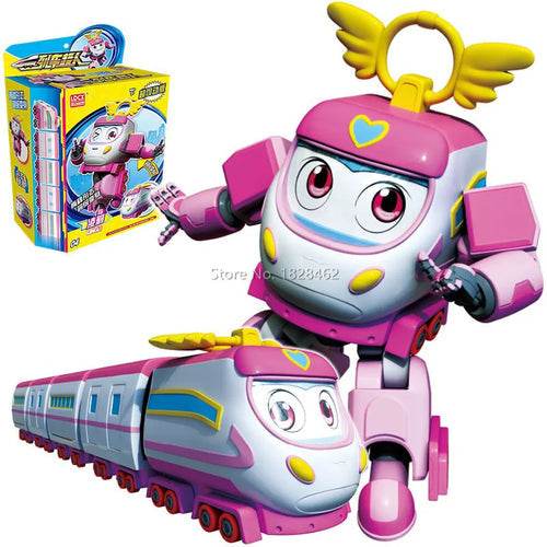 Transformable High-Speed Railway Robot Toy - Fun & Durable Playtime! - ToylandEU