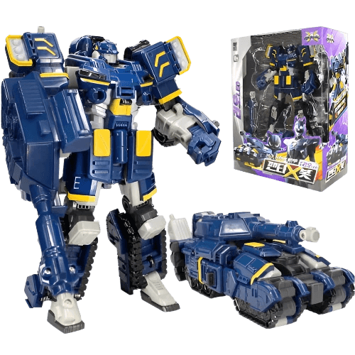 Transformable MiniForce X Robot Car: 5-in-1 Adaptable Mecha Adventure - ToylandEU