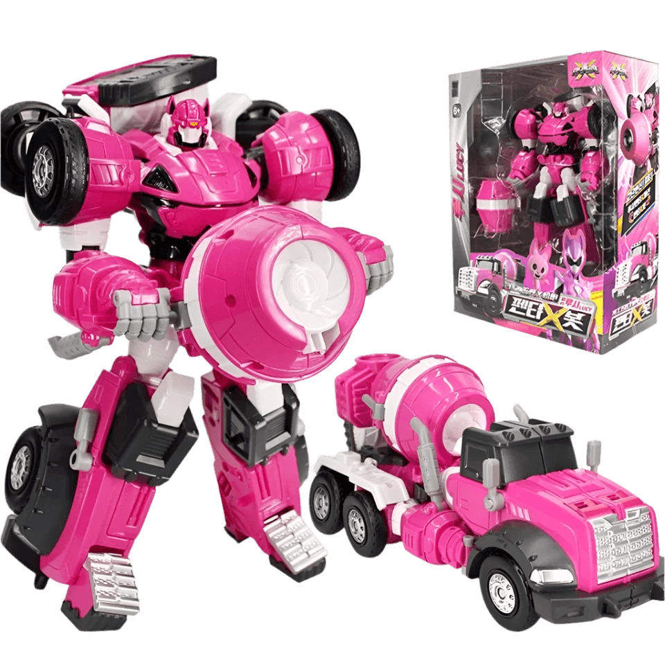 Transformable MiniForce X Robot Car: 5-in-1 Adaptable Mecha Adventure - ToylandEU