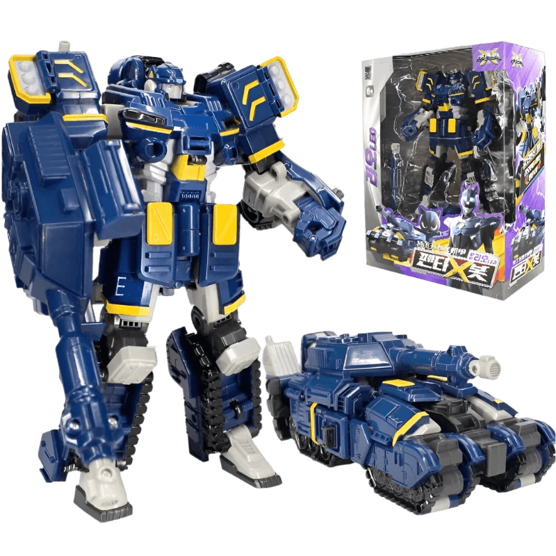 Transformable MiniForce X Robot Car: 5-in-1 Adaptable Mecha Adventure - ToylandEU
