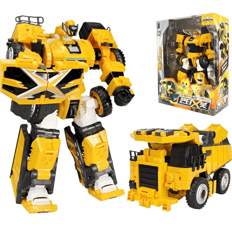 Transformable MiniForce X Robot Car: 5-in-1 Adaptable Mecha Adventure - ToylandEU
