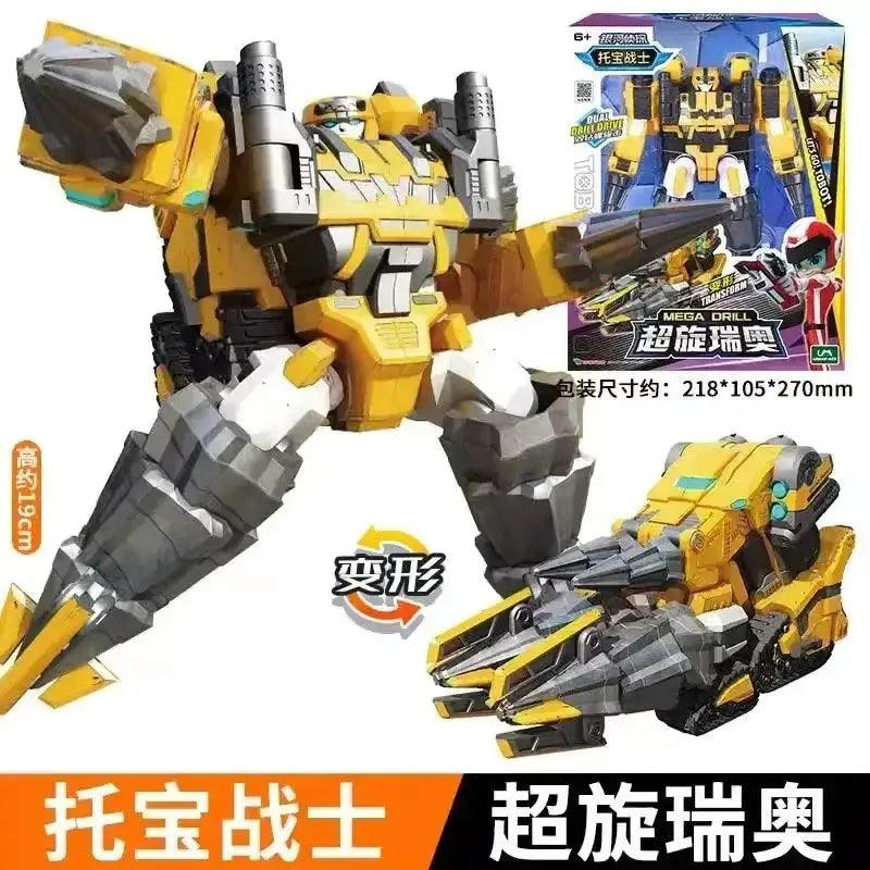  Transformable Police Cop Car Robot Toy Galaxy Lights -  ToylandEU™