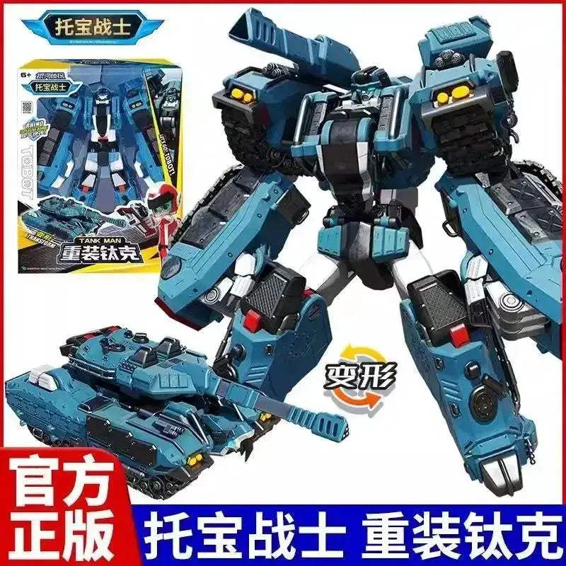 Transformable Police Cop Car Robot Toy With Galaxy Lights - ToylandEU