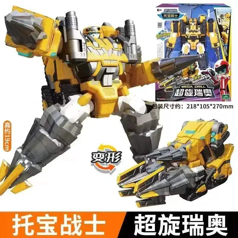 Transformable Police Cop Car Robot Toy With Galaxy Lights - ToylandEU