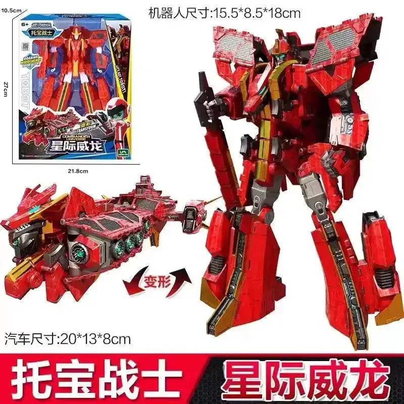 Transformable Police Cop Car Robot Toy With Galaxy Lights - ToylandEU