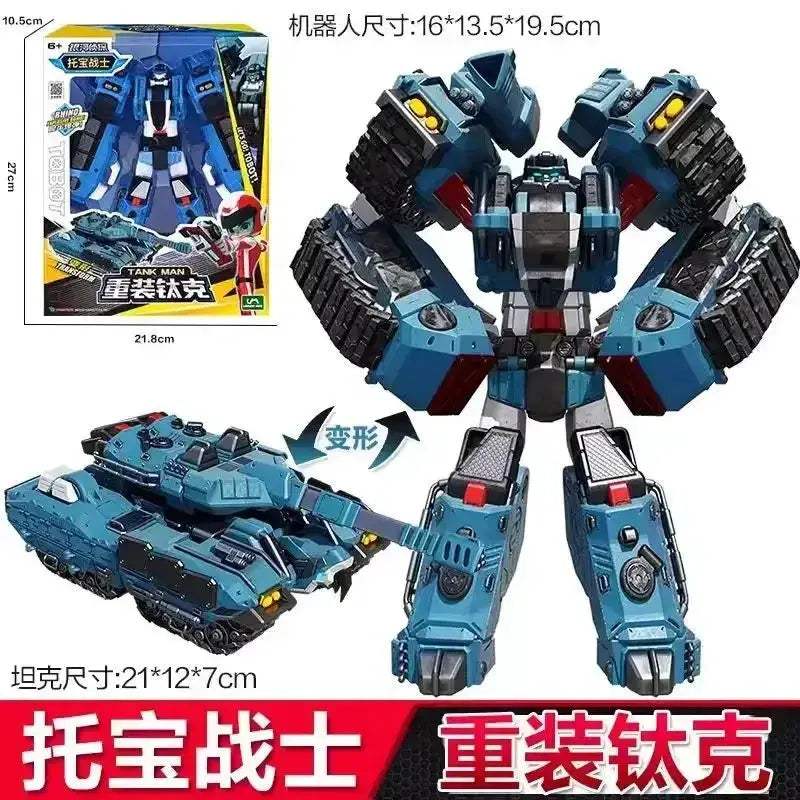 Transformable Police Cop Car Robot Toy With Galaxy Lights - ToylandEU