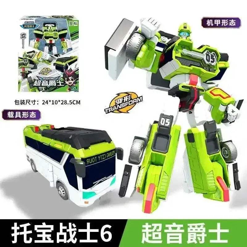 Transformable Police Cop Car Robot Toy With Galaxy Lights - ToylandEU