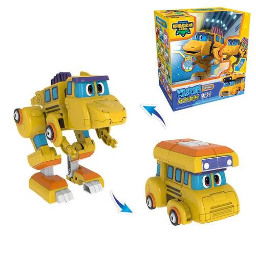 Transformable REX Action Figure: Car, Airplane & More with Joints - ToylandEU