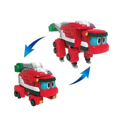 Transformable REX Action Figure: Car, Airplane & More with Joints - ToylandEU