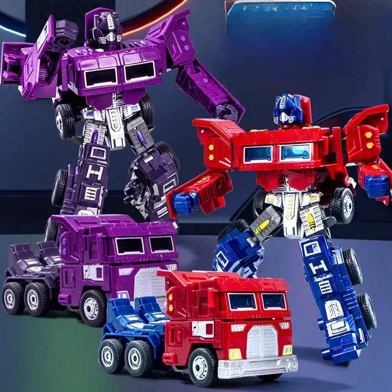 Transformable Robot Toy With Inertial Action For Boys - ToylandEU