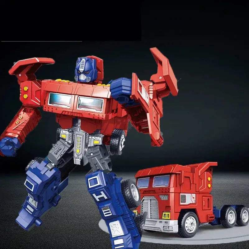 Transformable Robot Toy With Inertial Action For Boys - ToylandEU