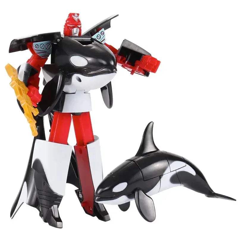 Transformable Shark Robot Toy That Morphs Into Great White - ToylandEU
