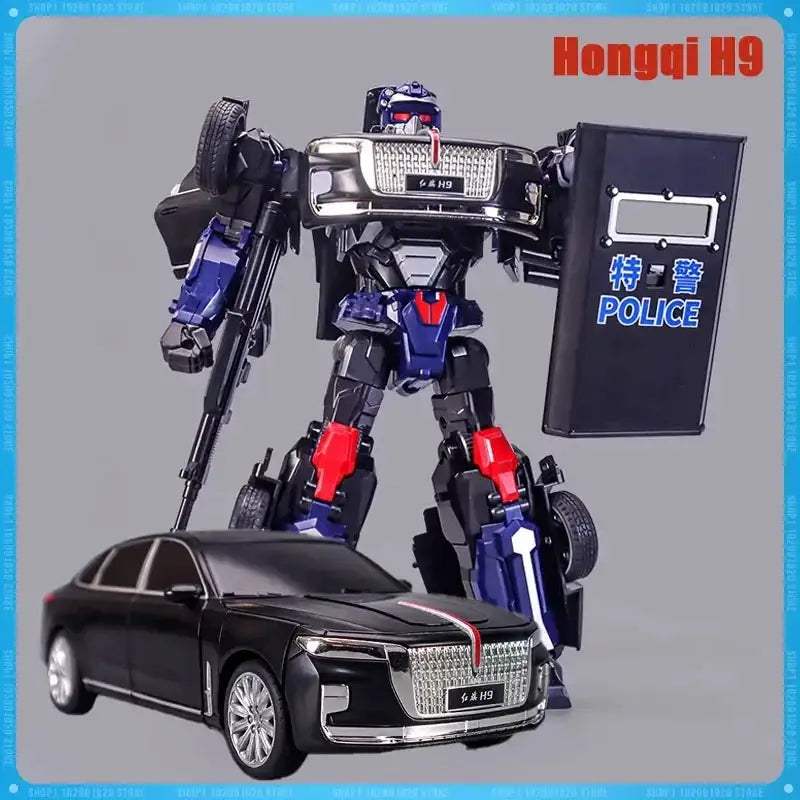 Transformation Li Jiang H9 Police Car Action Figure - ToylandEU