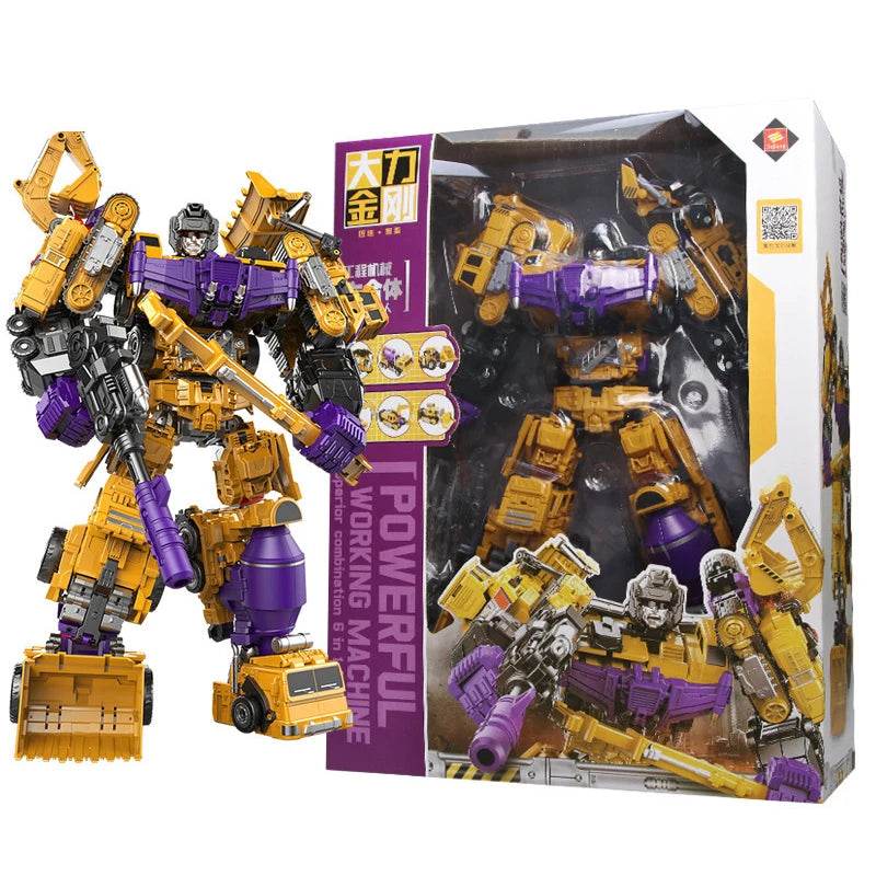 Transformative Jinjiang Devastator Action Figure - 18-26cm Collectible - ToylandEU