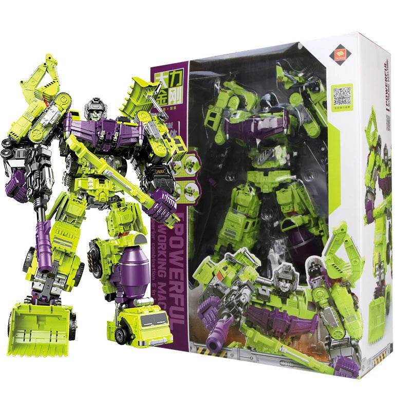 Transformative Jinjiang Devastator Action Figure - 18-26cm Collectible - ToylandEU