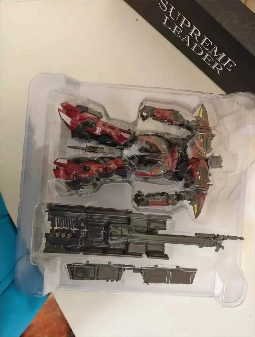 Transformer Action Figure Sentinel Prime Fire Engine Posable Robot Toy - ToylandEU