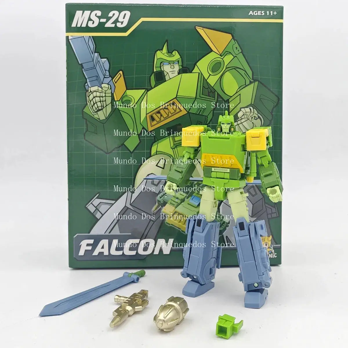 Transformers Action Figure 3 Changers Springer Falcon 12cm Mini - ToylandEU