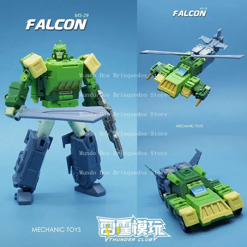 Transformers Action Figure 3 Changers Springer Falcon 12cm Mini - ToylandEU