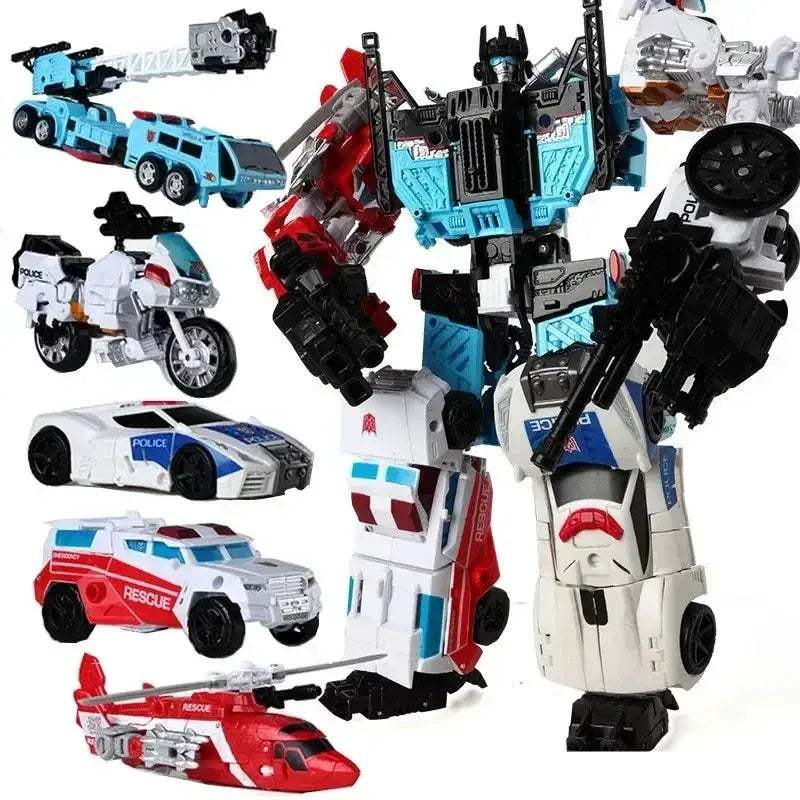 Transformers Action Figure Superion Skydive 5in1 Combiner Toy - ToylandEU