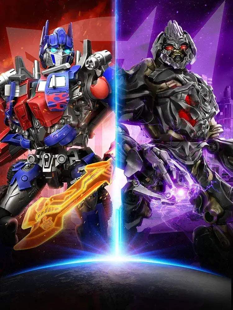 Transformers Action Figures Collections, Nemesis Optimus Prime Bumblebee Mirage Megatron Scourge - ToylandEU