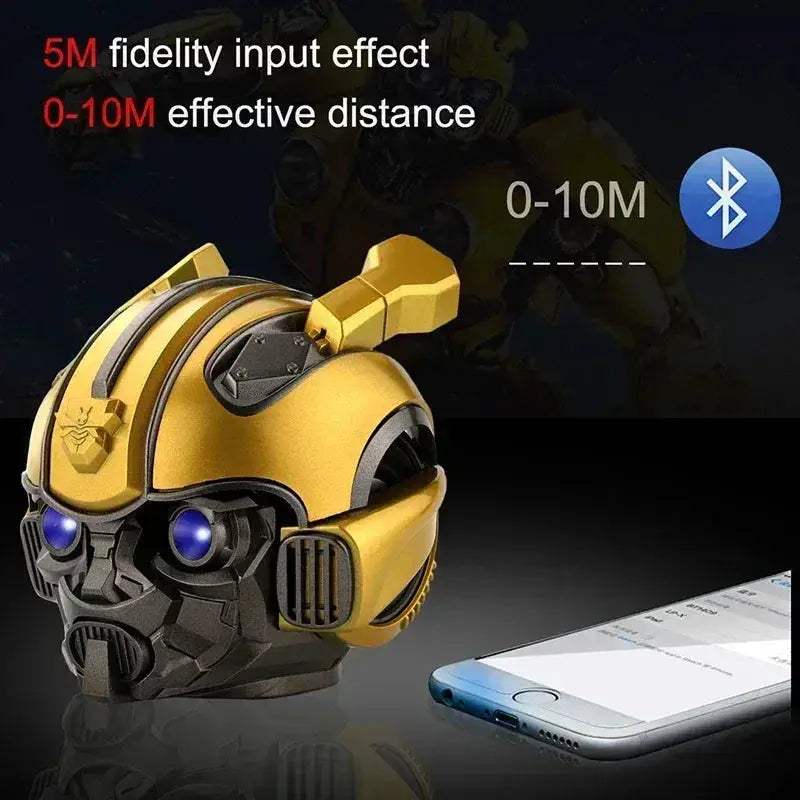 Transformers Bluetooth Speaker With LED Lights And Dual Bass - ToylandEU