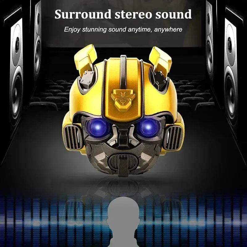 Transformers Bluetooth Speaker With LED Lights And Dual Bass - ToylandEU