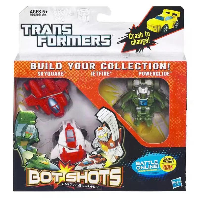  Transformers Bot Shots Battle Game | Jetfire Megatron | Toylandeu™ 