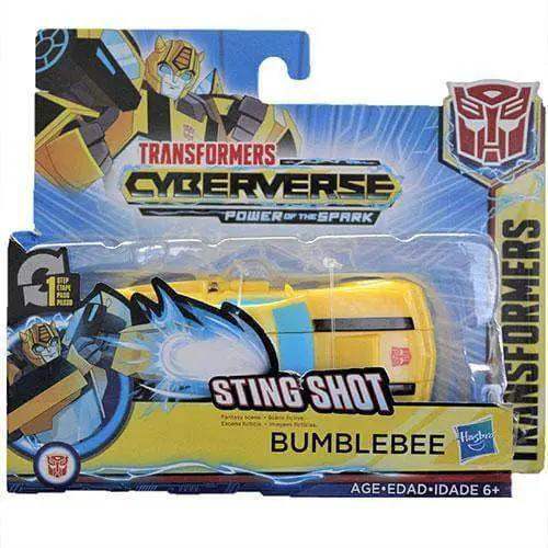 Transformers Cyberverse Bumblebee One Step Changer Figure - ToylandEU